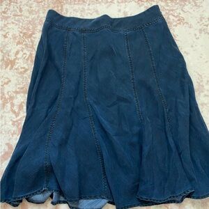 Coldwater Creek Dark Blue Skirt
